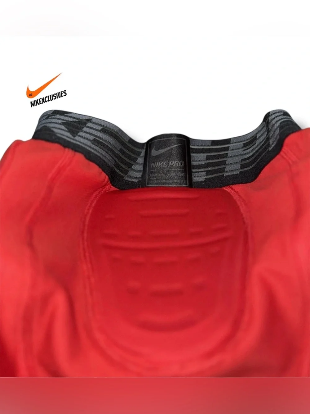 Nike Pro NBA Red Padded Athletic Basketball Shorts with Branded Waistband 881966